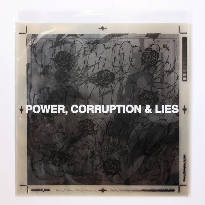 Libro de artista. Power, Corruption & Lies. Ora Labora Studio. Luis San Sebastián.