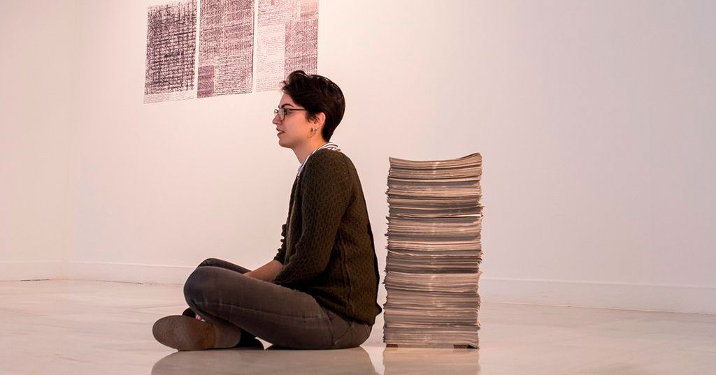Saskia Rodríguez, artista con obra gráfica en La Galería
