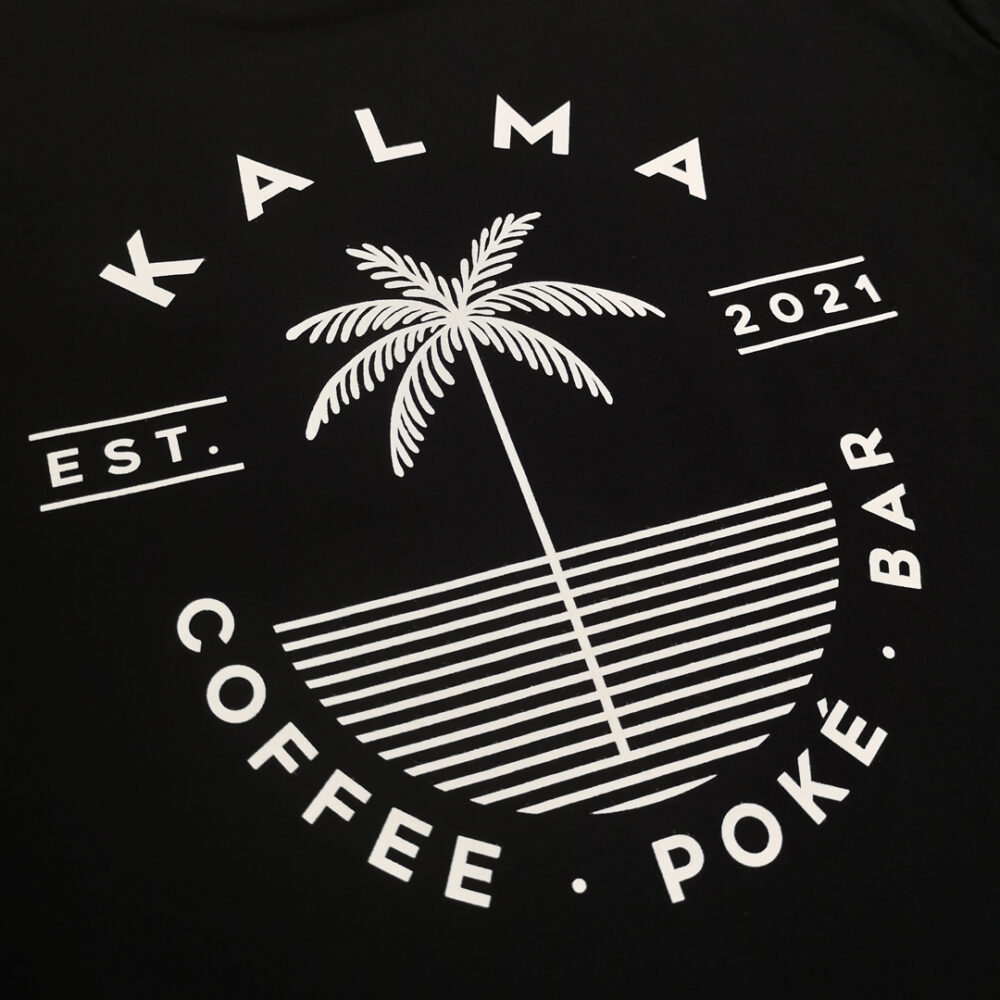 Camisetas para Kalma Coffee Poke Bar