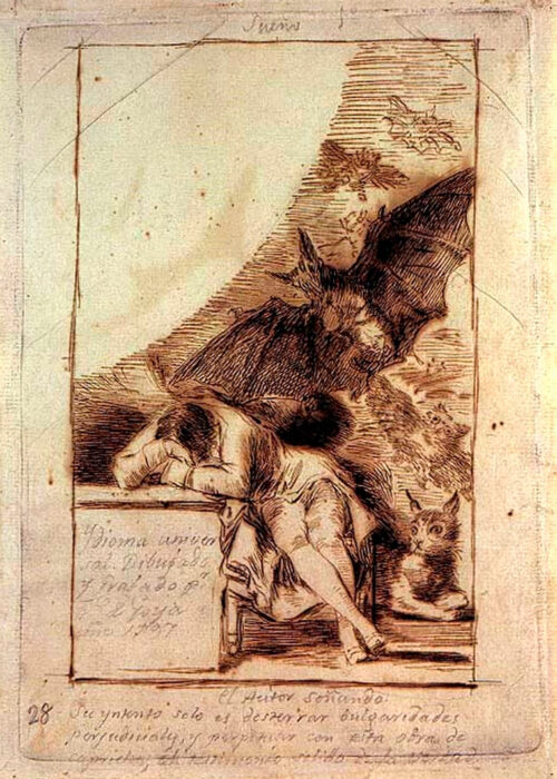 Influencias literarias en los Caprichos de Goya