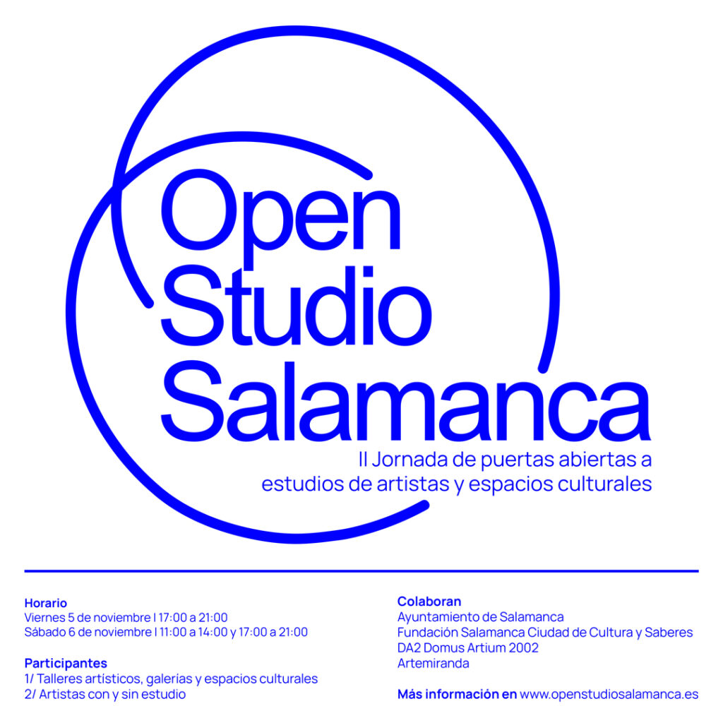 Cartel Open Studio Salamanca