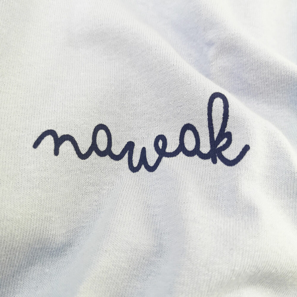 AlvNawak Brand. Camisetas estampadas. Serigrafía textil.
