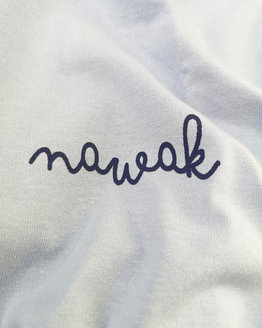 Nawak Brand. Camisetas estampadas. Serigrafía textil.