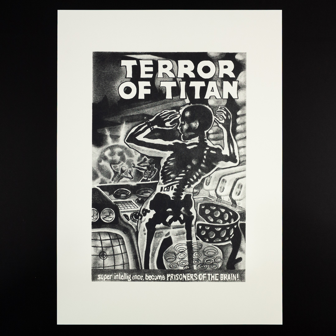 Fear the Star, de la artista Lorena Amorós, es una carpeta de obra gráfica estampada en serigrafía y producida en Ora Labora Studio.