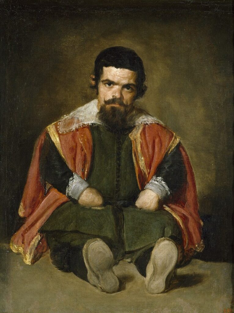 Diego Velázquez. Retrato de Sebastián de Morra.